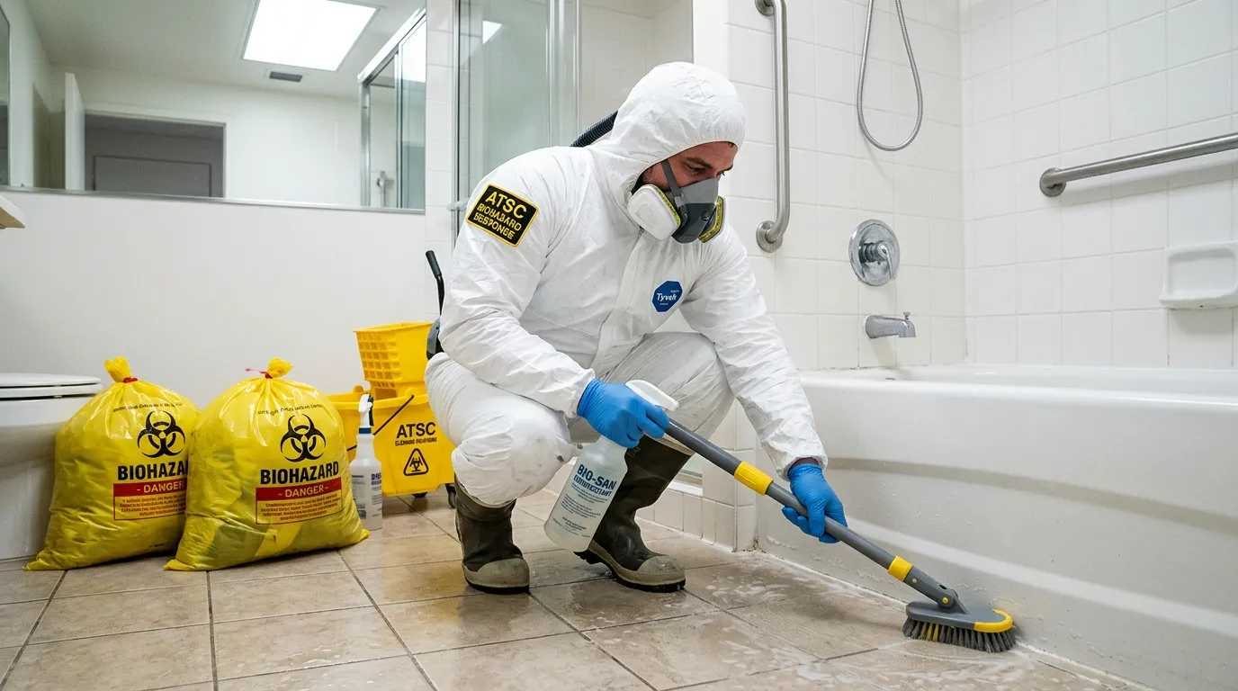 Decontamination equipment deployed for Blood Cleanup in Macedonia